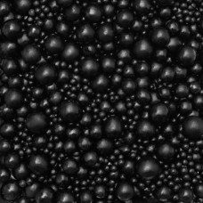 Sugar Pearls Sprinkles mix Black 70g - glutenvrij